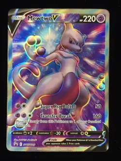 Mewtwo V SWSH229 Pokemon SWSH: Sword & Shield Promo Cards 🔥🔥🔥 - Image 1