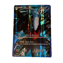 Pokemon TCG Darkrai Full Art Holo BW73 Jumbo Promo Card - Image 1