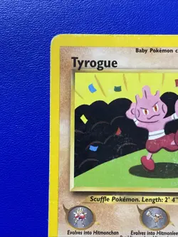 🔥 Tyrogue #66/75 Unlimited Common MP/HP | Neo Discovery - 2001 Pokemon Card - Image 5