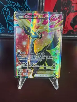 Xerneas EX Full Art Holo Ultra Rare XY 146/146 170HP English Card Pokemon TCG DM - Image 1
