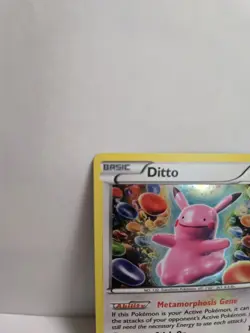 *SUPER RARE PROMO* Pokemon Ditto XY40 XY Basic METAMORPHOSIS GENE CARD NM - Image 2