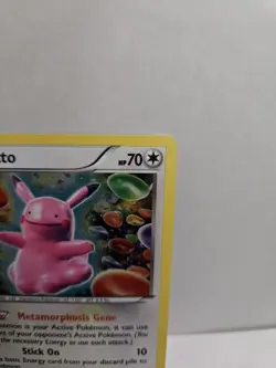 *SUPER RARE PROMO* Pokemon Ditto XY40 XY Basic METAMORPHOSIS GENE CARD NM - Image 3
