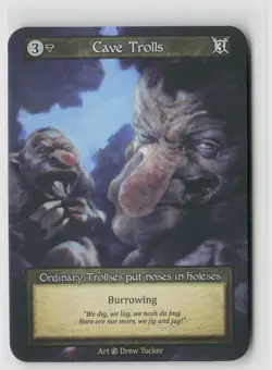 Sorcery Contested Realm Beta Cave Trolls x4 NM Ordinary - Image 1