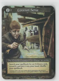 Sorcery Contested Realm Beta Common Sense x4 NM Ordinary - Image 1