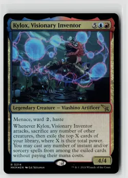 MTG MKM Karlov Manor Kylox, Visionary Inventor Foil x1 NM Rare - Image 1