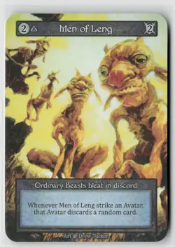 Sorcery Contested Realm Beta Men Of Leng x4 NM Ordinary - Image 1