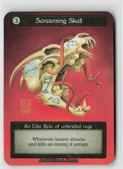 Sorcery Contested Realm Beta Screaming Skull x1 NM Ordinary - Image 1