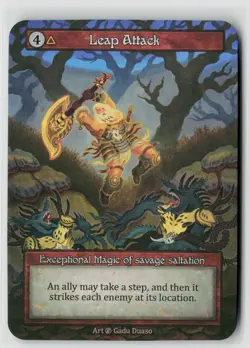 Sorcery Contested Realm Beta Leap Attack x3 NM Exceptional - Image 1