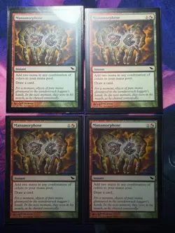 Manamorphose X4 (Playset) MTG Magic The Gathering Shadowmoor - NM/M - Image 1