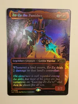 Zo-Zu the Punisher FOIL - Secret Lair Encyclopedia of Magic MTG NM - Image 1