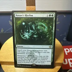 MTG - Nature's Rhythm - Non-Foil - Sorcery - TDM #150 - Rare - NM - Image 1