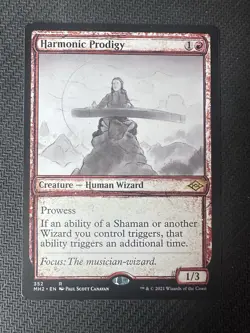 Harmonic Prodigy (Showcase) Modern Horizons 2 Regular - Image 1