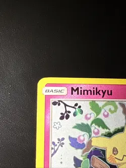 Mimikyu SM163 Holo Black Star Promo Pokemon Sun & Moon LP LIGHT PLAY - Image 3