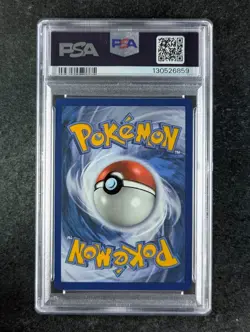 2019 Pokemon MIMIKYU #SM163 Black Star Promo SM Team Up Cosmos Holo PSA 9 - Image 2