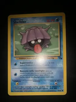 Carta Pokemon Shellder 54/62 Fossil Ita Italiano - Image 1