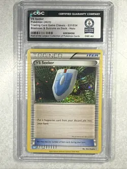 POKEMON TCG CLASSIC VS SEEKER TRAINER HOLO 031/034 B & S Deck ex Guinness Record - Image 1