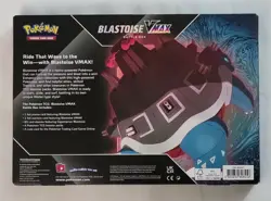 🔥 Pokemon TCG 🔥 Sword & Shield Blastoise VMAX Battle Box 🔥 New ✈ Sealed 🚀 820650808456 - Image 2