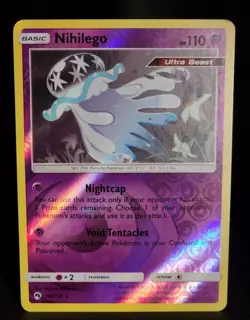 NM-MINT | Nihilego 106/214 | Lost Thunder | Reverse Holo | Holo Rare Pokemon TCG - Image 2