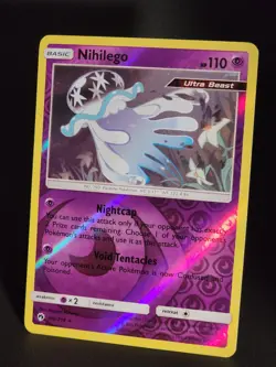 NM-MINT | Nihilego 106/214 | Lost Thunder | Reverse Holo | Holo Rare Pokemon TCG - Image 5