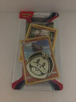 New Pokemon Arcanine/Growlithe Scarlet & Violet Blister Pack + Coin - Image 1