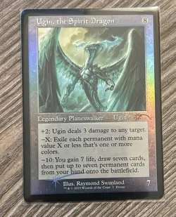Ugin, the Spirit Dragon (Retro Frame) Secret Lair Drop Foil - Image 1