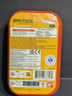 One Piece Tin Pack Set Vol. 2 - Monkey. D. Luffy - Factory Sealed - Image 2