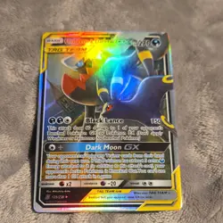 Pokemon Umbreon & Darkrai GX TAG TEAM Ultra Rare Holo SM-Unified Minds 125/236 - Image 1