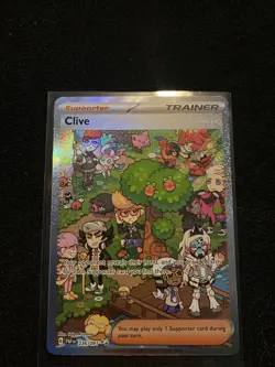 Pokemon TCG Clive 236/091 Paldean Fates SIR NM/M, No Scratches - Image 1