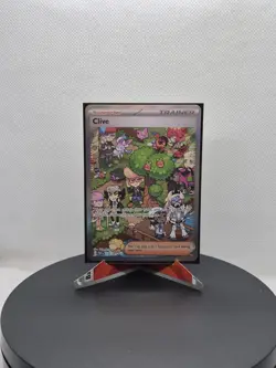 Clive 236/091 - Paldean Fates - SIR - NM - Pokemon TCG - Image 3