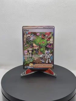 Clive 236/091 - Paldean Fates - SIR - NM - Pokemon TCG - Image 1