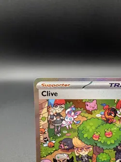 Clive 236/091 - Paldean Fates - SIR - NM - Pokemon TCG - Image 2
