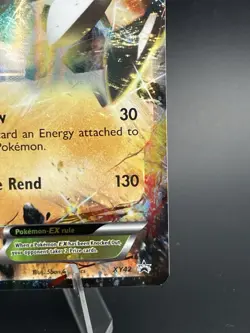 Pokemon TCG Groudon EX XY42 Black Star Promos LP - Image 3