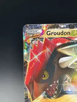 Pokemon TCG Groudon EX XY42 Black Star Promos LP - Image 5