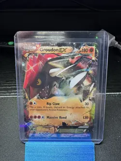 Groudon EX XY42 Black Star Promo XY Holo Holographic Promo LP 2015 Pokemon (#1 - Image 1