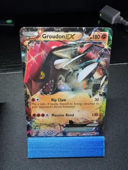 Groudon EX XY42 Black Star Promo XY Holo Holographic Promo LP 2015 Pokemon (#1 - Image 2