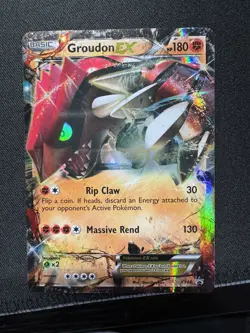 Groudon EX XY42 Black Star Promo XY Holo Holographic Promo LP 2015 Pokemon (#1 - Image 4