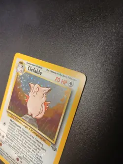 Clefable 1/64 Holo Rare Unlimited Jungle Set 1999 - Pokemon Card TCG (NM) - Image 3