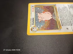 Clefable 1/64 Holo Rare Unlimited Jungle Set 1999 - Pokemon Card TCG (NM) - Image 4