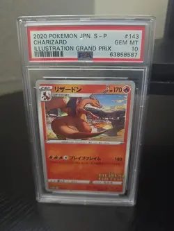 Pokemon TCG Charizard #143/S-p CGC 10 Pristine Japanese Promo 2020 - Image 1