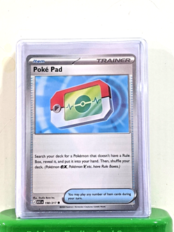 Poke Pad 198/217 Ascended Heroes (IN HAND Ready to Ship) Pokemon Trainer Mint/NM - Image 1