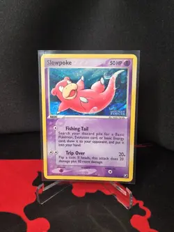 Pokemon Slowpoke 2005 EX Unseen Forces Reverse Holo Stamped 72/115 TCG - Image 1