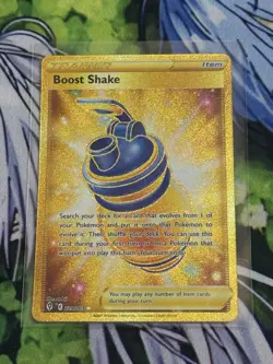 Pokemon TCG Gold secret Rare Full Art Lot Of 7 Item, Stadium, Houndoom 179/163 - Image 5