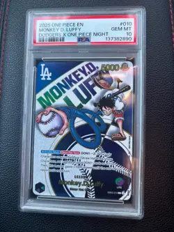 Monkey.D.Luffy (010) (Dodgers x ONE PIECE) EB02-010 One Piece Promotion Cards... - Image 1
