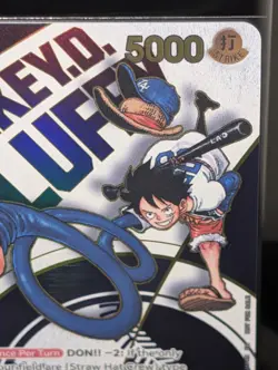 Monkey.D.Luffy(010) Dodgers x One Piece EB02-010 One Piece Promotion NM Card - Image 3
