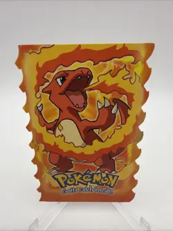 1999 Charmeleon 05 Topps Die Cut Embossed 5 of 12 Pokemon Card LP/MP - Image 1