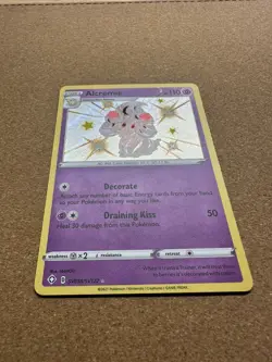 Alcremie SV058/SV122 Shining Fates NM Shiny Holofoil Rare Pokemon Card - Image 3