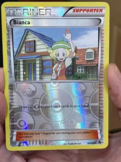 POKEMON BIANCA 90/98 UNCOMMON REVERSE HOLOFOIL EMERGING POWERS NM CARD - Image 1