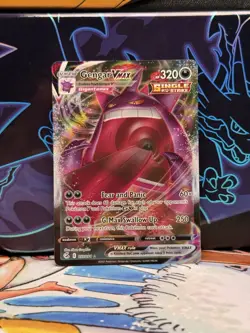 Pokemon Gengar VMAX 157/264 Fusion Strike Ultra Rare Holo English TCG Card - Image 1