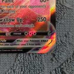 Pokemon Gengar VMAX 157/264 Fusion Strike Ultra Rare Full Art Holo 320 HP Card - Image 3