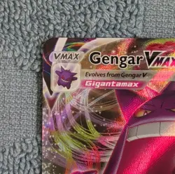 Pokemon Gengar VMAX 157/264 Fusion Strike Ultra Rare Full Art Holo 320 HP Card - Image 5